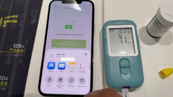 APP 生成 CSV 文件并打开手机系统分享面板